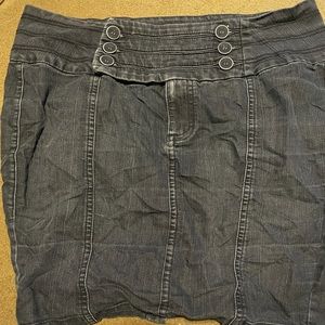 Torrid sz 24 denim pencil skirt